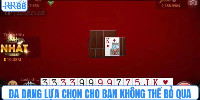 Đa dạng lựa chọn cho bạn không thể bỏ qua
