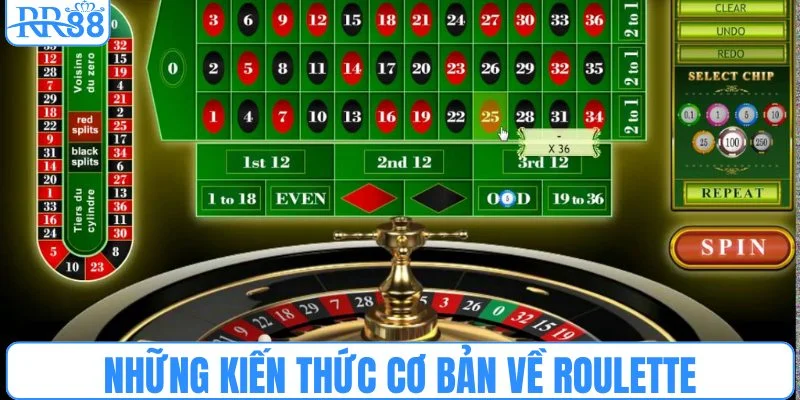 Những kiến thức cơ bản về roulette