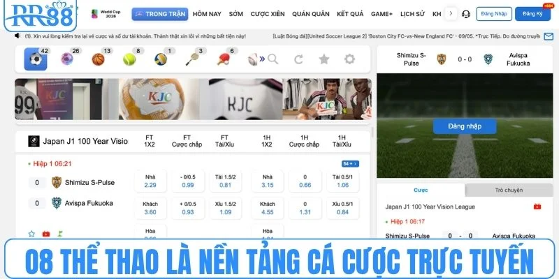O8 thể thao là nền tảng cá cược trực tuyến