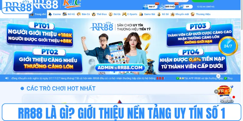 RR88 là gì? Là nền tảng giải trí an toàn số 1 thị trường